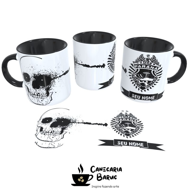 Caneca Personalizada Polícia Militar do Paraná