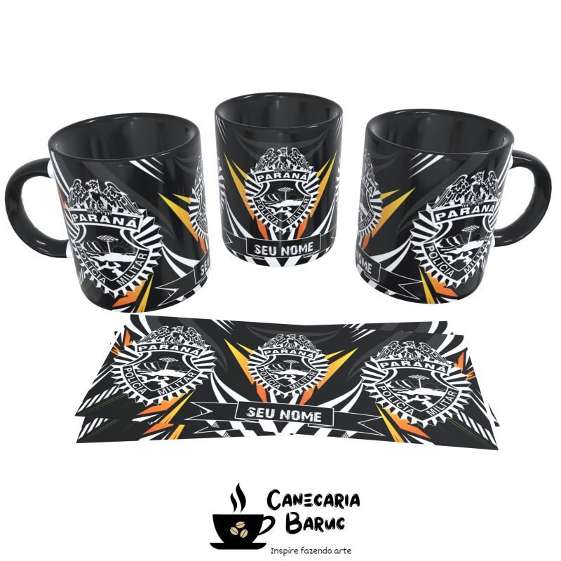 Caneca Personalizada Polícia Militar do Paraná