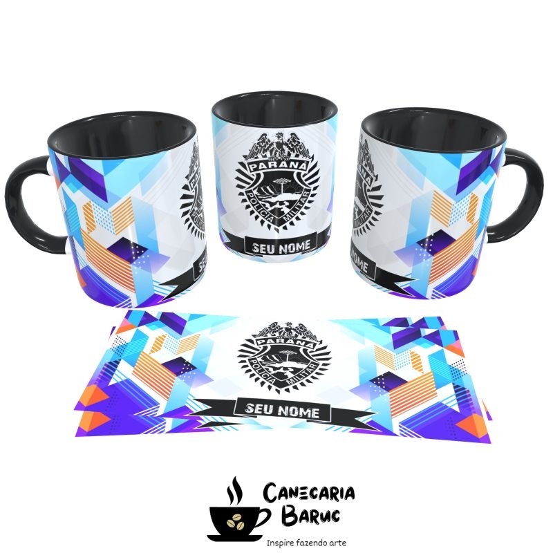 Caneca Personalizada Polícia Militar do Paraná (cópia)