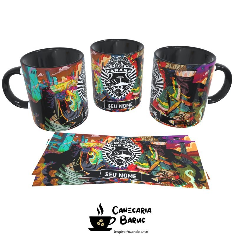 Caneca Personalizada Polícia Militar do Paraná