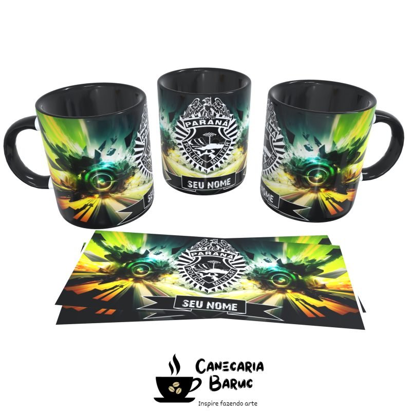 Caneca Personalizada Polícia Militar do Paraná