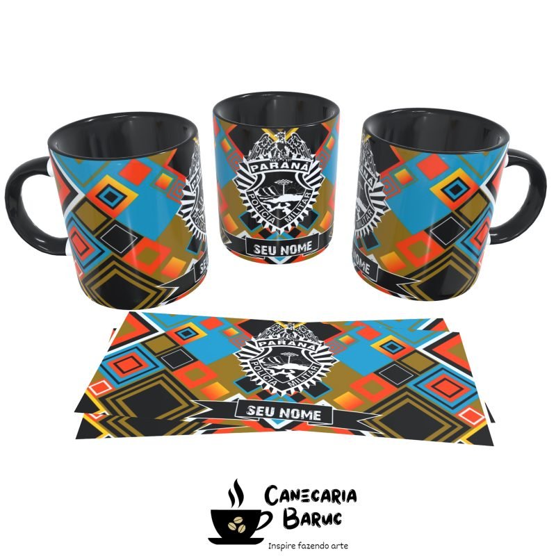 Caneca Personalizada Polícia Militar do Paraná