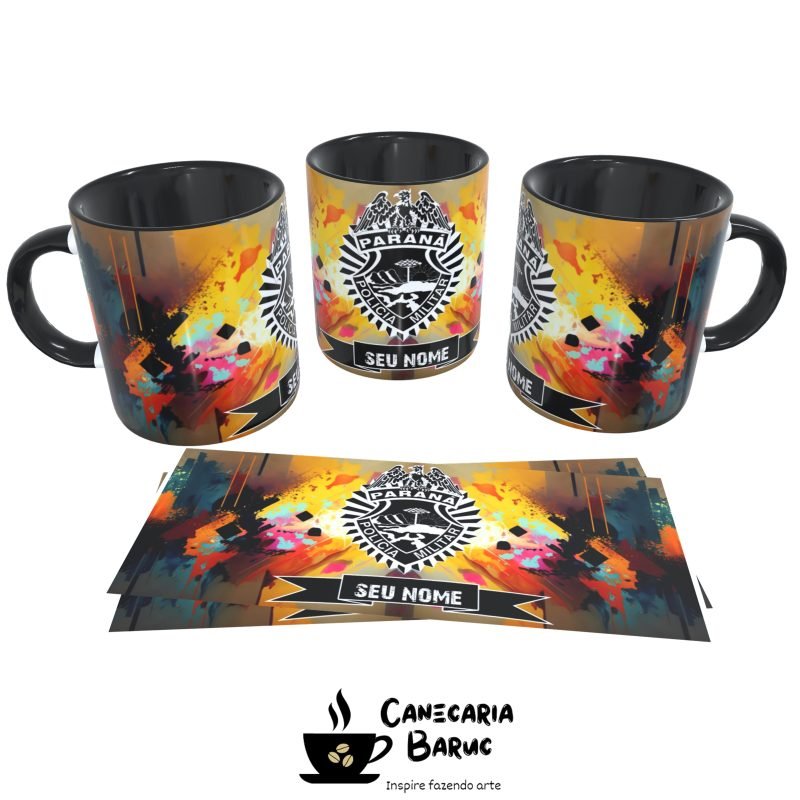 Caneca Personalizada Polícia Militar do Paraná
