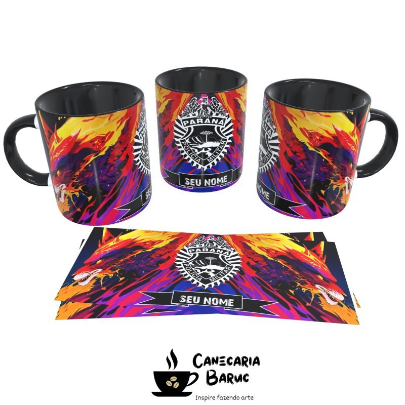 Caneca Personalizada Polícia Militar do Paraná