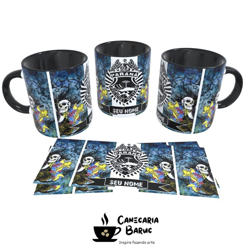 Caneca Personalizada Polícia Militar do Paraná
