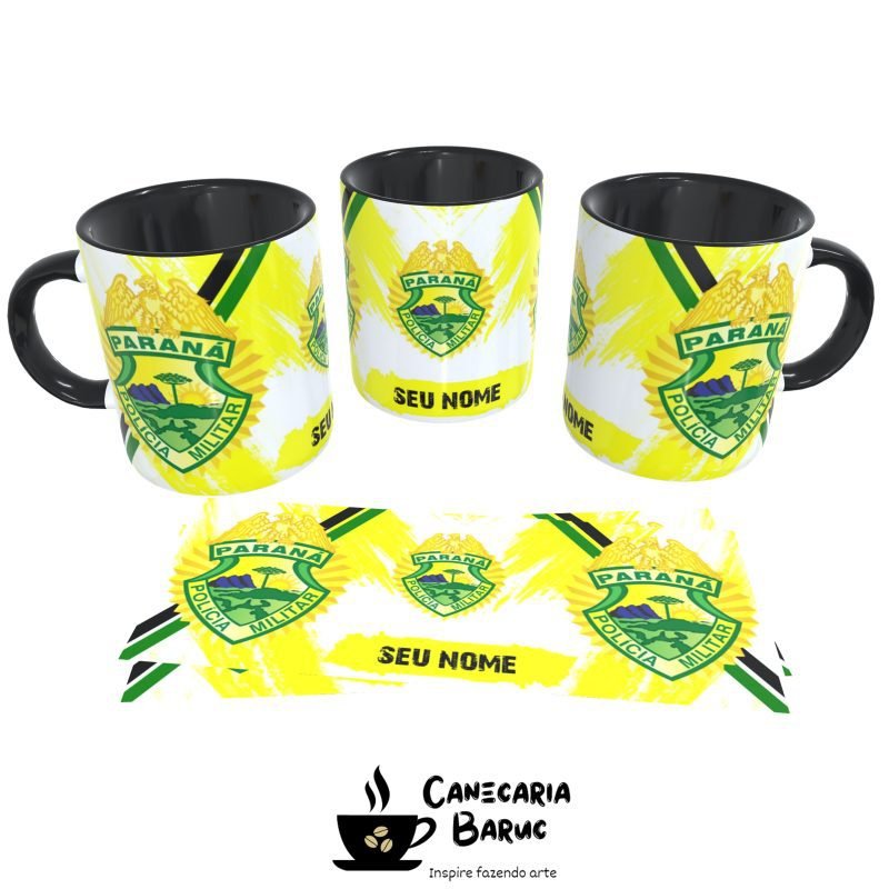 Caneca Personalizada Polícia Militar do Paraná