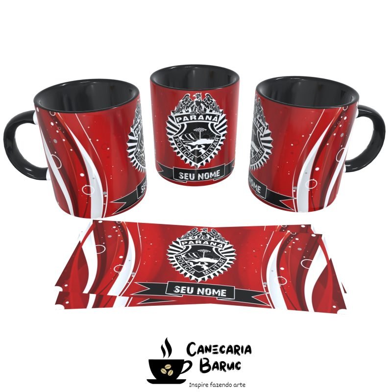 Caneca Personalizada Polícia Militar do Paraná