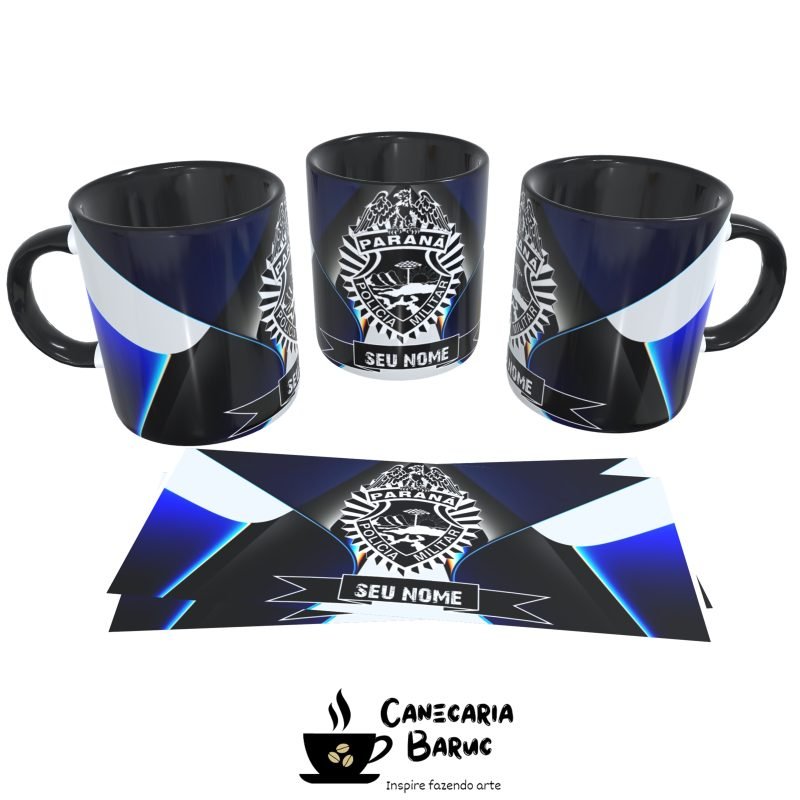 Caneca Personalizada Polícia Militar do Paraná