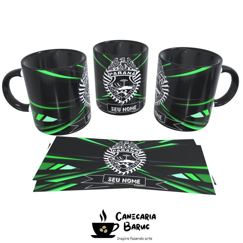 Caneca Personalizada Polícia Militar do Paraná