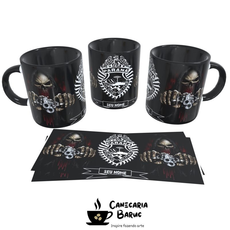 Caneca Personalizada Polícia Militar do Paraná