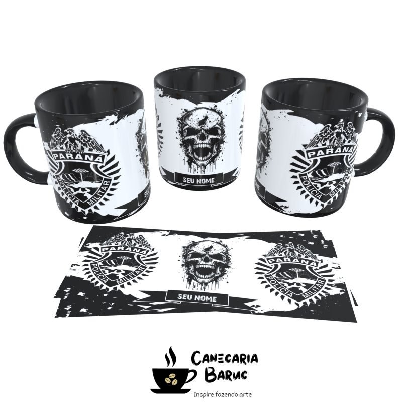 Caneca Personalizada Polícia Militar do Paraná