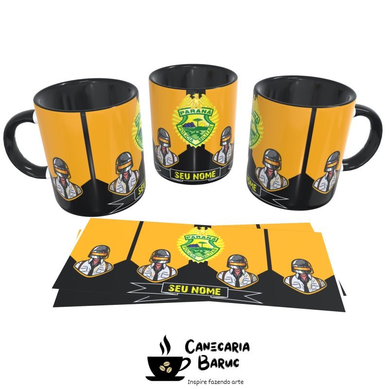 Caneca Personalizada Polícia Militar do Paraná