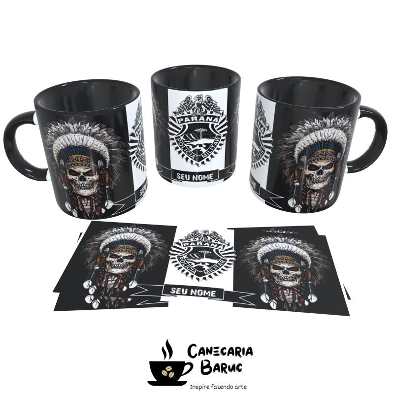 Caneca Personalizada Polícia Militar do Paraná