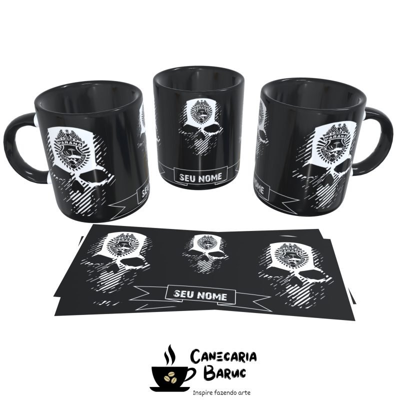 Caneca Personalizada Polícia Militar do Paraná