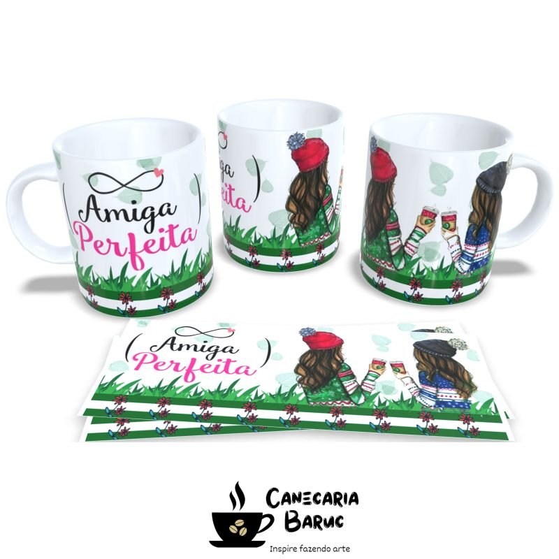 Caneca Personalizada Amizade