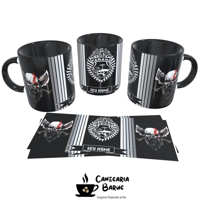 Caneca Personalizada Polícia Militar do Paraná