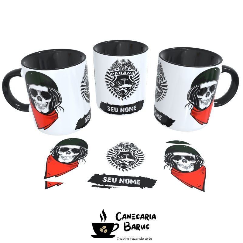Caneca Personalizada Polícia Militar do Paraná