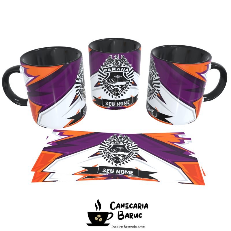 Caneca Personalizada Polícia Militar do Paraná