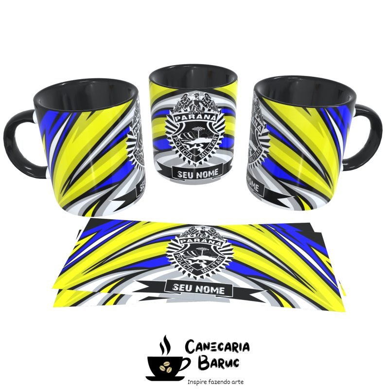Caneca Personalizada Polícia Militar do Paraná