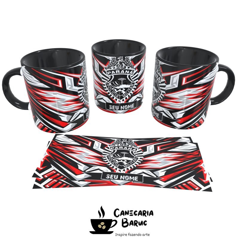 Caneca Personalizada Polícia Militar do Paraná