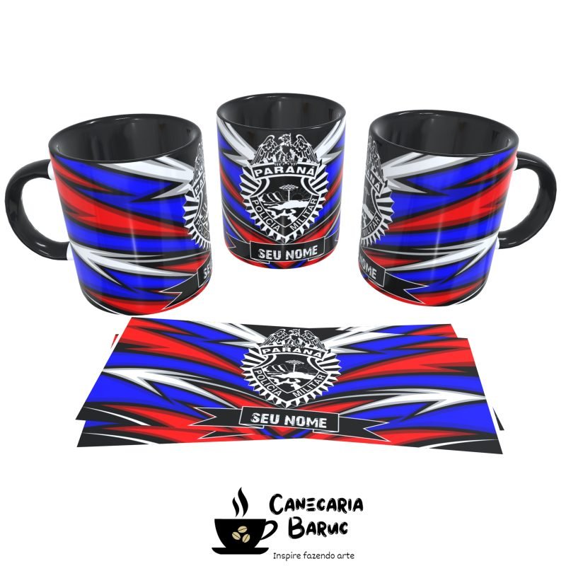 Caneca Personalizada Polícia Militar do Paraná