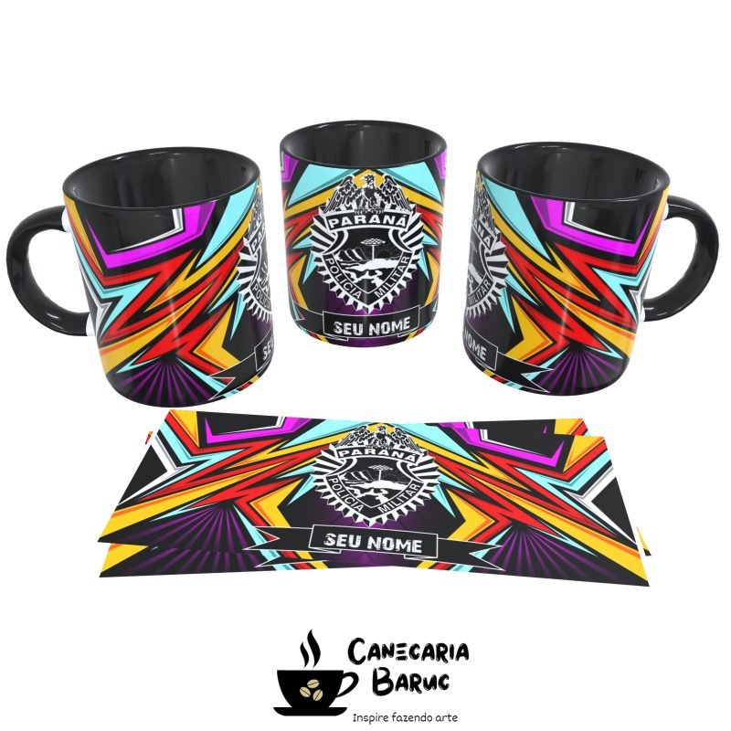 Caneca Personalizada Polícia Militar do Paraná