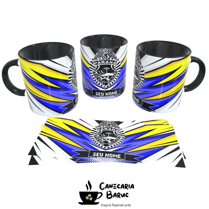 Caneca Personalizada Polícia Militar do Paraná