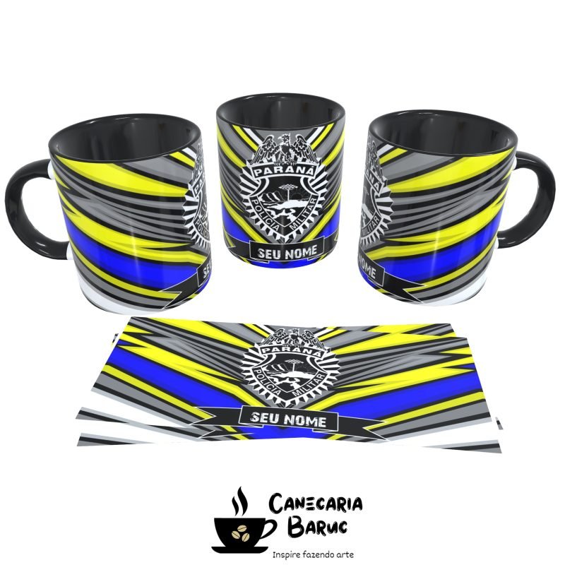 Caneca Personalizada Polícia Militar do Paraná
