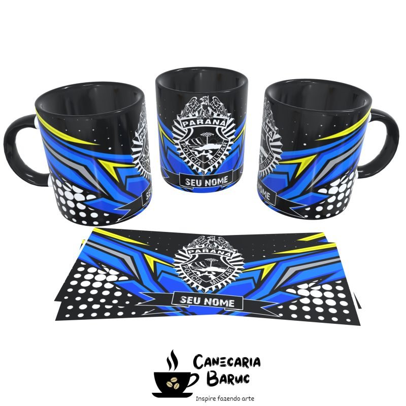 Caneca Personalizada Polícia Militar do Paraná