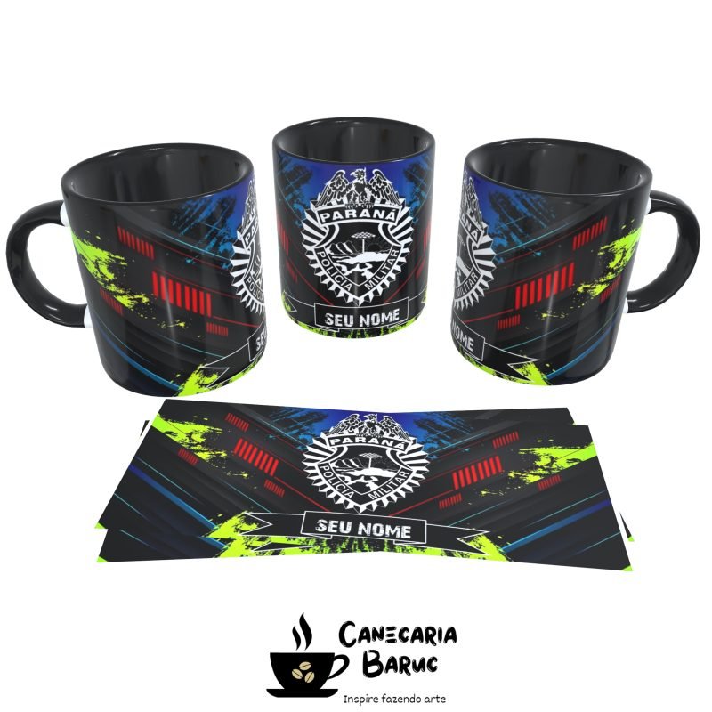 Caneca Personalizada Polícia Militar do Paraná