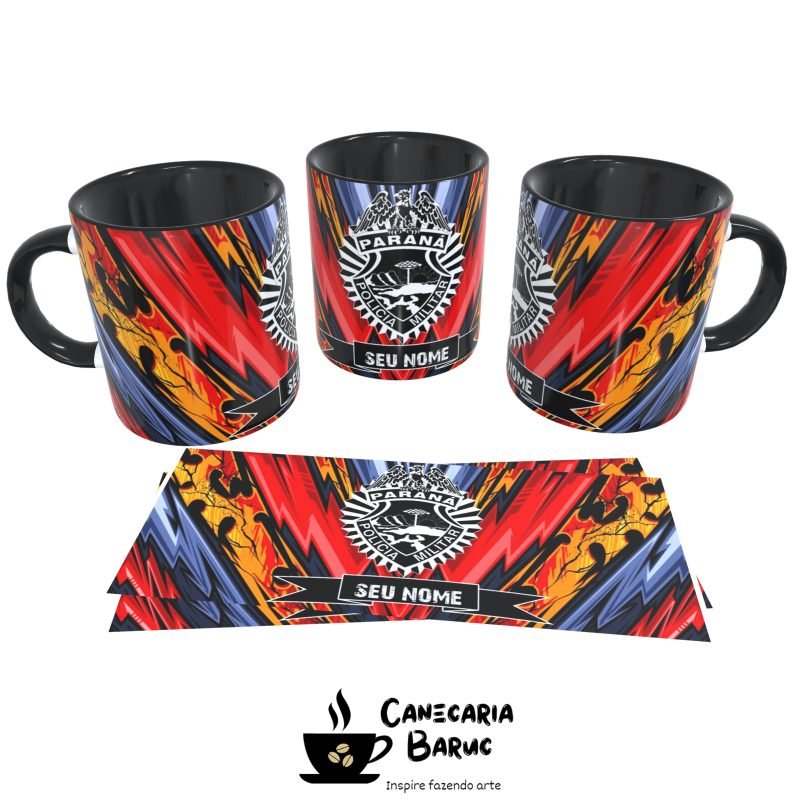 Caneca Personalizada Polícia Militar do Paraná