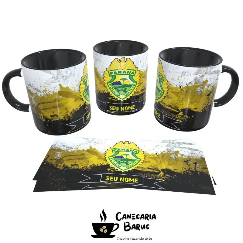 Caneca Personalizada Polícia Militar do Paraná