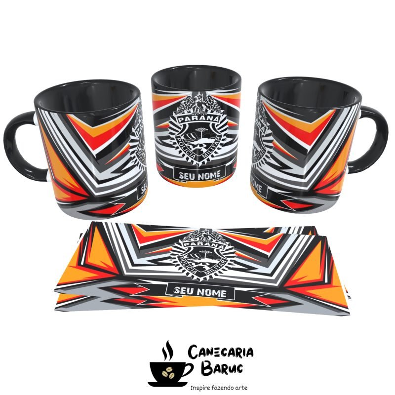 Caneca Personalizada Polícia Militar do Paraná