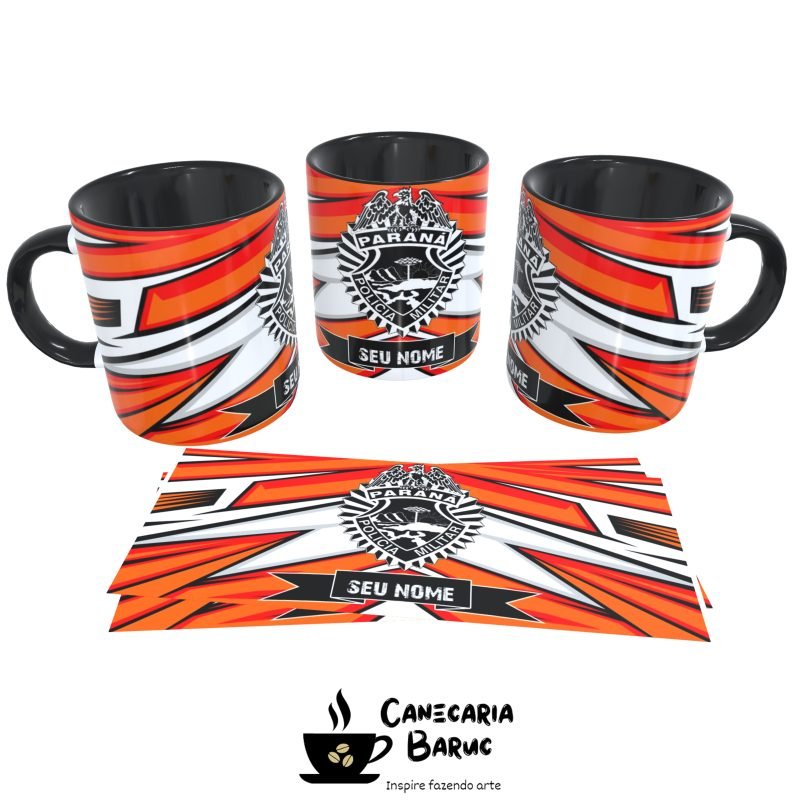 Caneca Personalizada Polícia Militar do Paraná
