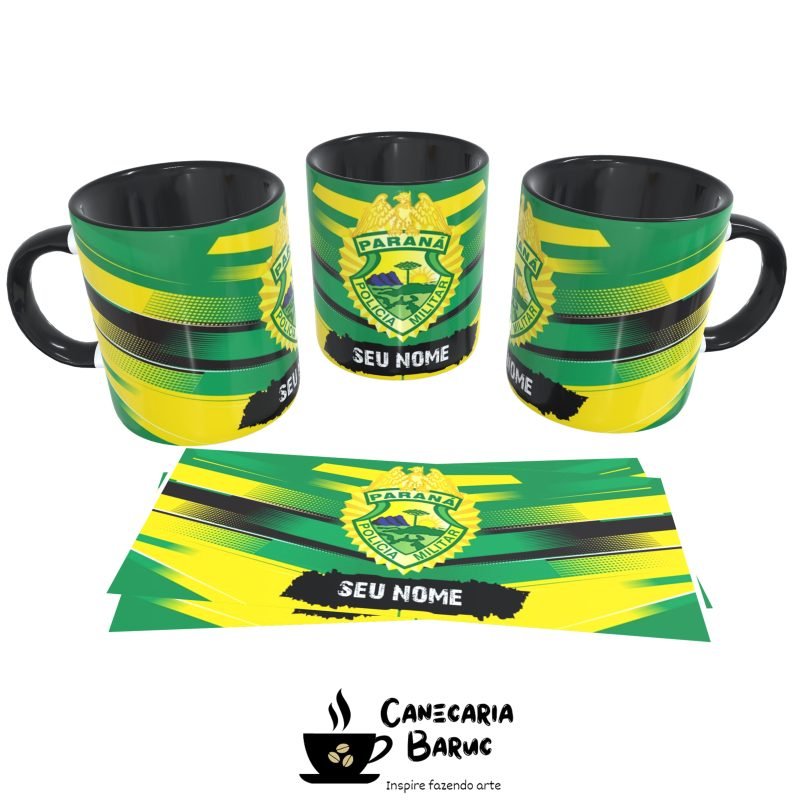 Caneca Personalizada Polícia Militar do Paraná