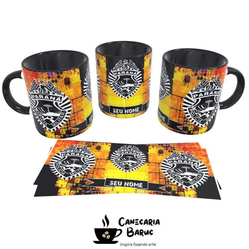Caneca Personalizada Polícia Militar do Paraná