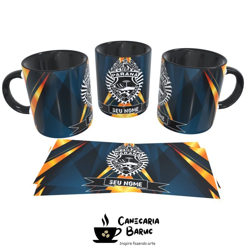 Caneca Personalizada Polícia Militar do Paraná