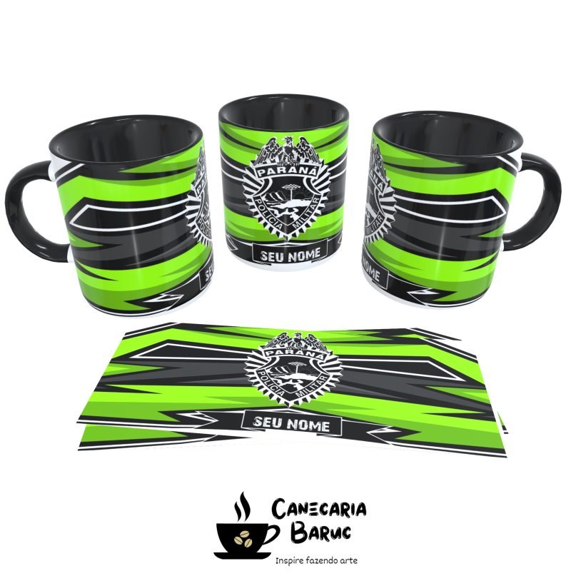 Caneca Personalizada Polícia Militar do Paraná