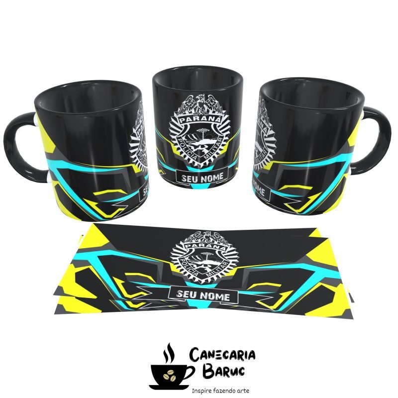 Caneca Personalizada Polícia Militar do Paraná