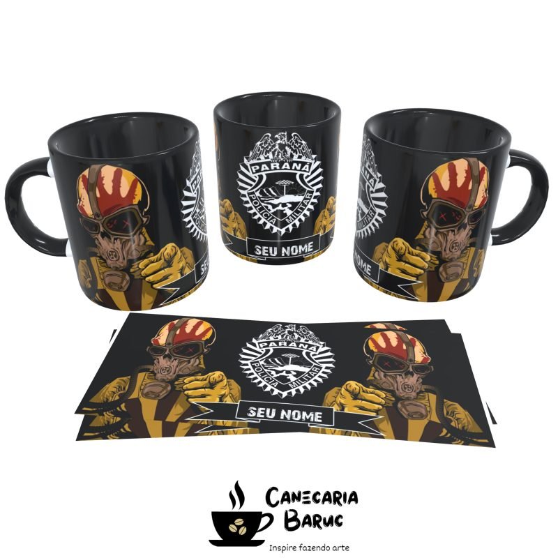 Caneca Personalizada Polícia Militar do Paraná