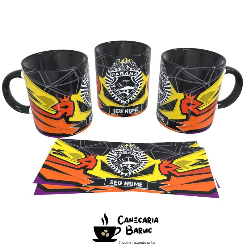 Caneca Personalizada Polícia Militar do Paraná