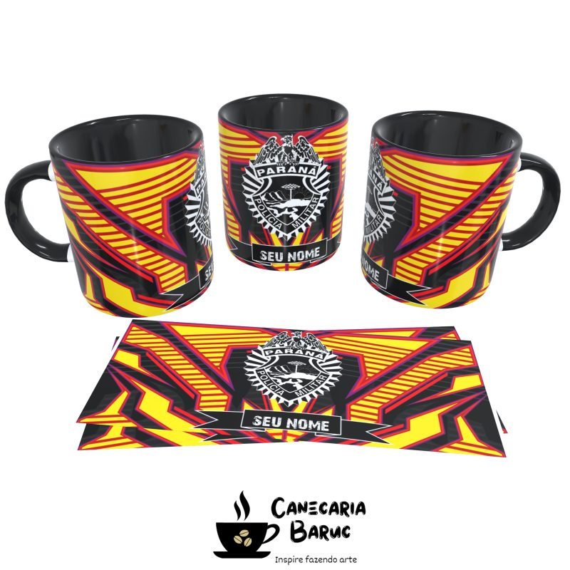 Caneca Personalizada Polícia Militar do Paraná